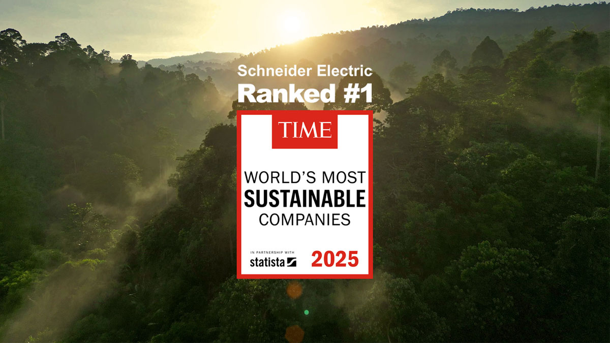 Schneider Electric desemnata cea mai sustenabila companie din lume de catre revista TIME si Statista, in 2025_1