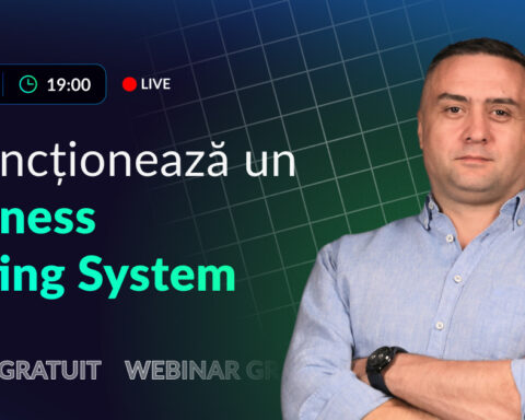 AI Business Operating System fără cod, doar dialog Webinar Sferal AI COVER BC
